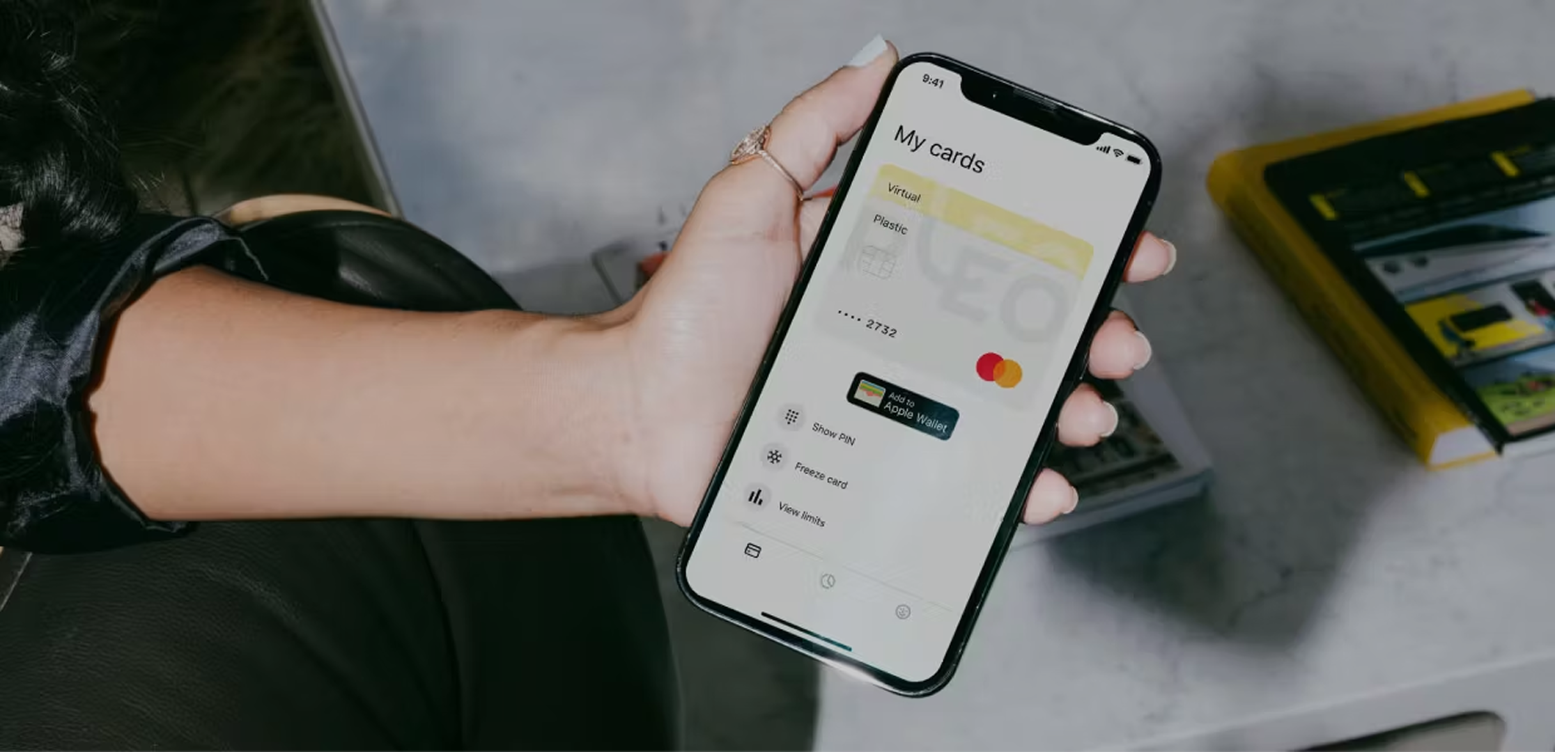 Pleo My Cards: virtual and physical card view