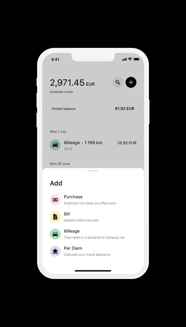 Pocket: add expense types